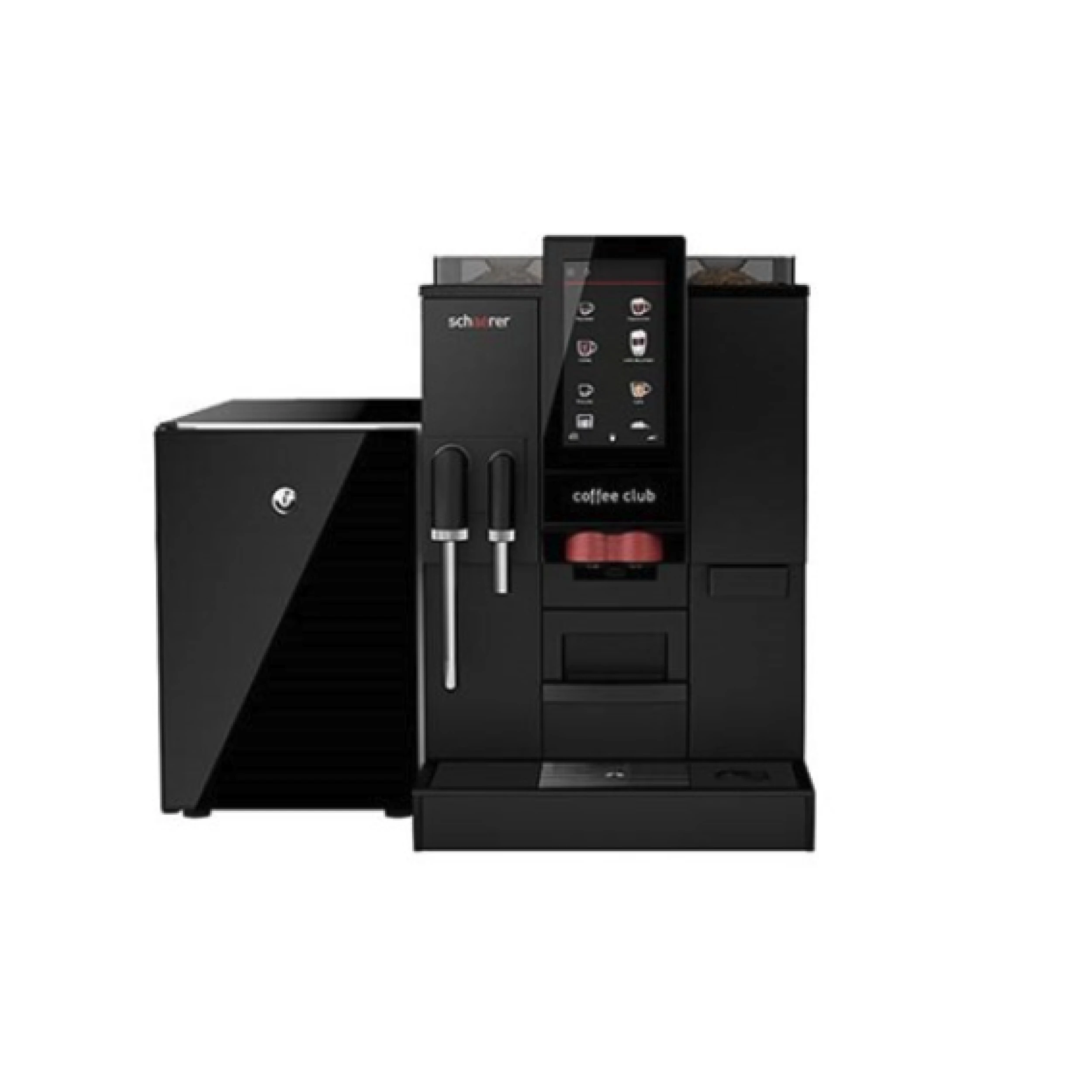 Schaerer Club espressomaskin, kompakt och effektiv kaffelösning för kontor och företag